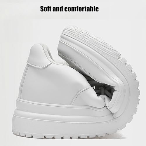 Tallure Sneakers, 1.6”/2.4”/3”/4”Invisible Height Increasing Shoes for Women Men, Non-Slip Non-Slip Breathable Lightweight Elevator Running Shoes4