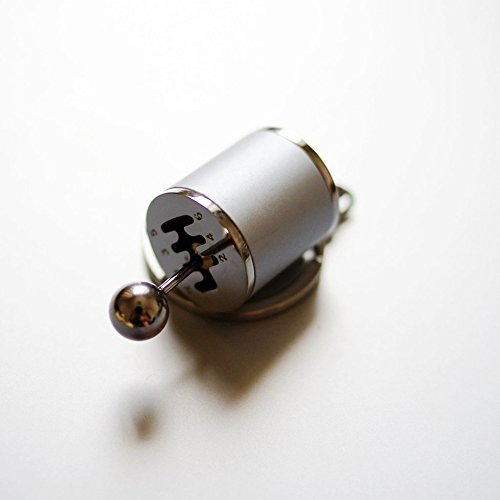 Chaveiro Sedeta OEM para carro, de liga de zinco, câmbio, 1 peça, prata