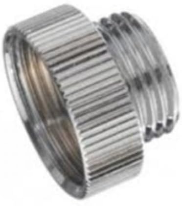 Shower Hose Reducer Chrome Plated Metal Adapter 3/4 FL To 1/2 ML