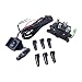 Autmotive Authority 12V Solenoid Relay Contactor & Winch Rocker Thumb Switch Combo for ATV UTV