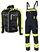 Produktbild KEILOR Arbeitsoverall-Set Herren Arbeitsjacke und Latzhose mit Kniepolstertaschen Herren Latzhose Schutzanzug Arbeitsanzug Schutzanzug, strapazierfähige Arbeitskleidung Größe 54