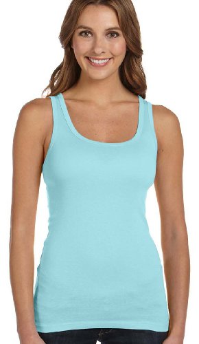 Bella + Canvas Ladies' Sheer Mini Rib Tank