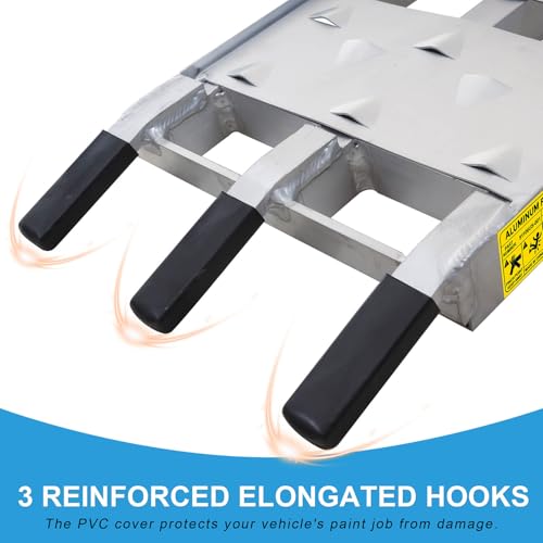 Rampas de carga de aluminio para camionetas, 7.5FT plegables miniatura 5