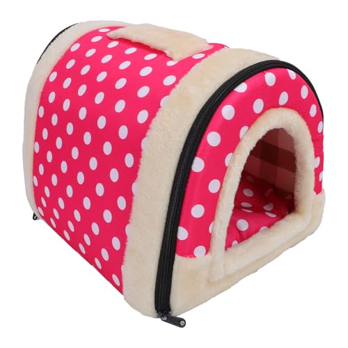 Alomejor Acogedora Casa Portátil para Mascotas Pequeñas y Medianas, Diseño Semicerrado para Privacidad y Comodidad para Uso en Interiores Exteriores.