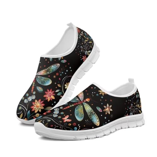 Jeiento Walking Shoes for Women Loafers Casual Shoes DailyShoes Outdoor Breathable Mesh Workout Sneakers Soft Flat Shoes2