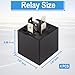 4 PCS Relays, 5 Pin Relay, 40A Waterproof Car Relays, 12V Relay Switch for Electric Cooling Fans, Motor Starters, Automotive Taillights