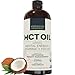 Organic MCT Oil for Morning Coffee - Best MCT Oil Keto Supplement for Sustained Energy, Paleo Diet Certified, 32 fl oz