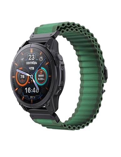 Compatible con Garmin Fenix 5/6 / 7/8 47mm, Correa Quickfit 22mm para Garmin fenix 6 pro / 7 Pro / 5 Plus/Forerunner 965/935 / S62