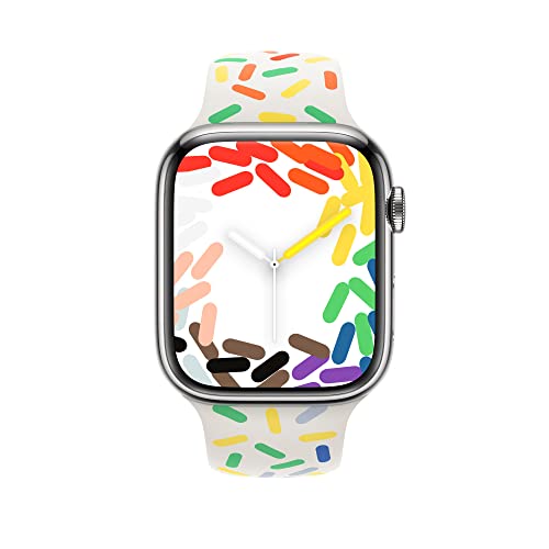 Image of Apple Watch Band - Sport Band - 45mm - Pride Edition - M /L