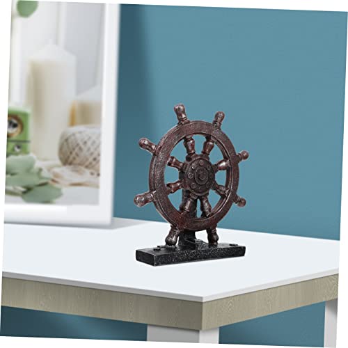 Steering wheel craft ZUNOXAZ barre de navire déco maison