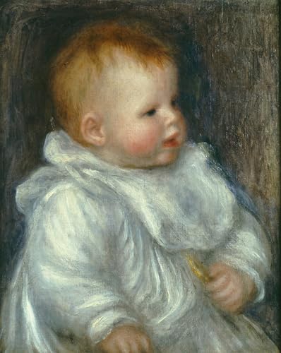 Tableau peinture sur toile Renoir de 60x90cm portrait classique pour decoration de chambre