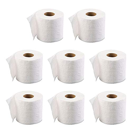 Toilet Paper Set of 8 Rolls - This 2 Ply Bath Tissue