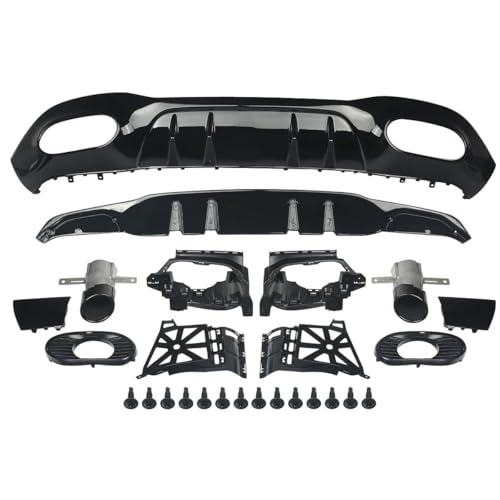 �g�����N�X�|�C���[ �ɓK������ W177 A35 AMG���C���X�^�C��2018+�p���A�f�B�t���[�U�[���b�v�A�r�C�ǃ`�b�v�t���o�b�N�o���p�[�X�|�C���[�X�v���b�^�[ ���[�t�X�|�C���[(Glossly black)