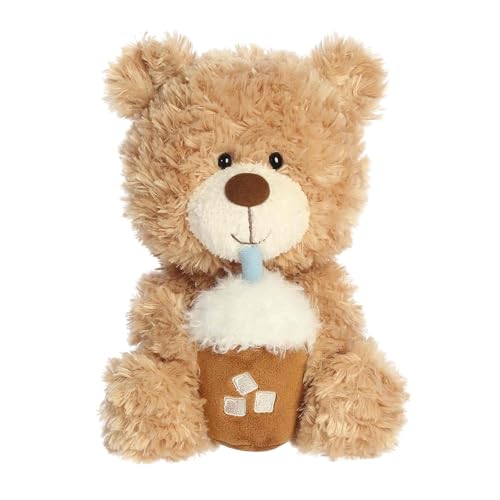 Aurora® Snuggly Bear Slurpy Teddy™ Stuffed Animal - Comforting Companions for Imaginative Play - Perfect for Kids, Adults, Birthdays, and...