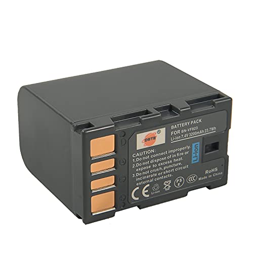 Dste Replacement For Bn-Vf823 Bn-Vf823U Li-Ion Battery Compatible Jvc Everio Gs-Td1 Gy-Hm70U Gy-Hm100U Gy-Hm150U Gz-Hmz1U Gz-Mg230 Gz-Mg255 Gz-Mg275 Gz-Mg330 Gz-Mg335 #TOP3