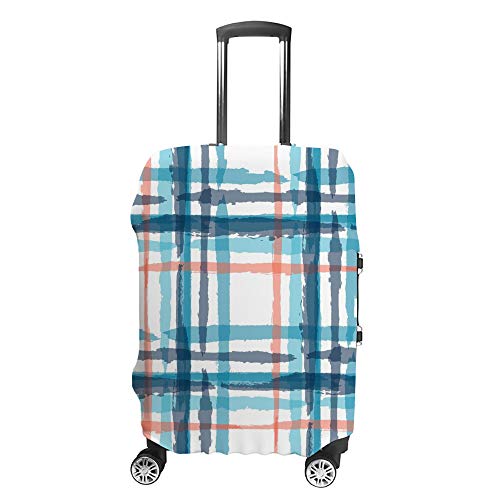 Housse de bagage anti-rayures XL lavable avec motif de protection moderne