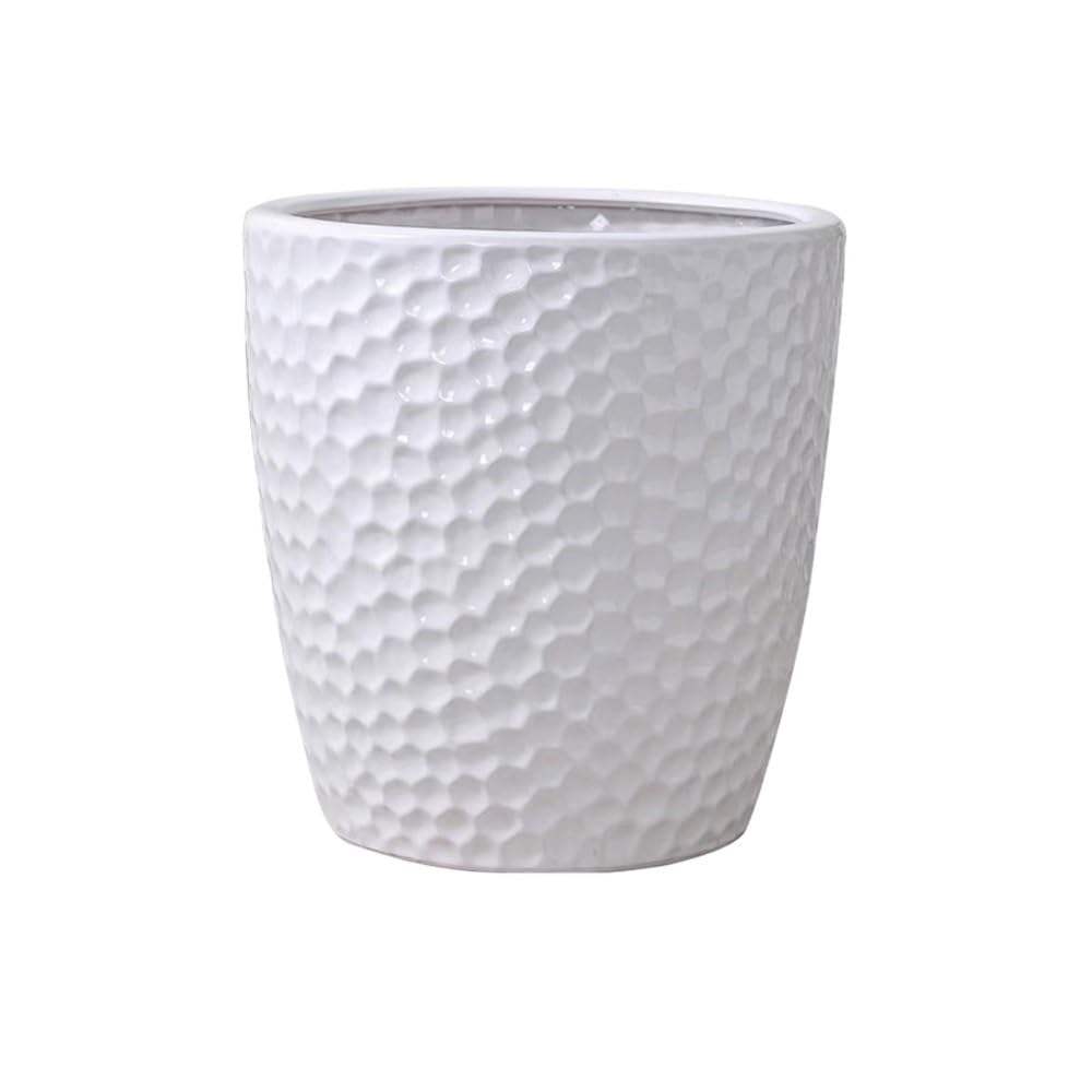 Cenz-888 flowerpot Large Calibre Ceramic Flower Pot with Drainage Holes Indoor Decorative Planter Pots for Plants