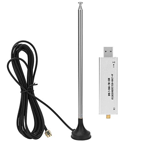 Software Defined Radio Software Defined Radio with Telescopic Antenna Base RTL-SDR R820T2 V3 RTL2832U, Software Defined Radio Antenna