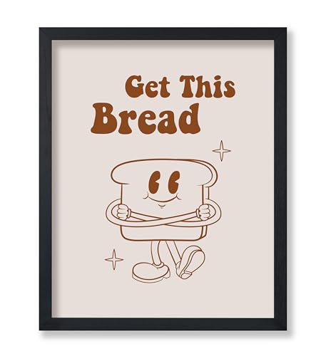 Poster Master Get This Bread Poster - Retro Bread Print
