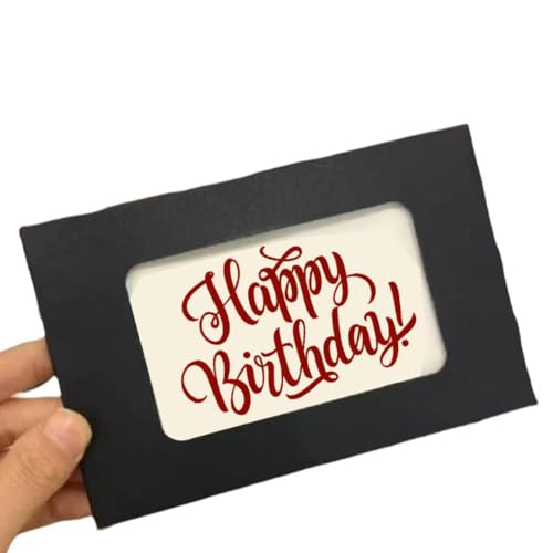 2 tarjetas de felicitación de llama, hechas a mano, con fósforos, material de papel de cumpleaños, sobre feliz