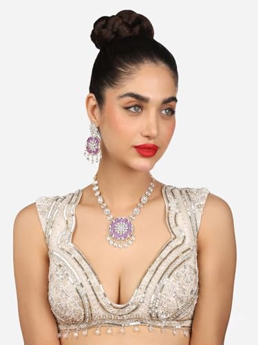 Juego de joyas ideal para eventos elegantes con diamantes austriacos S 5