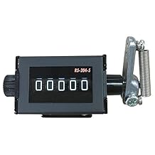 TTC RS-204-5 5 Digit Ratchet Counter-400/Minute Max Speed