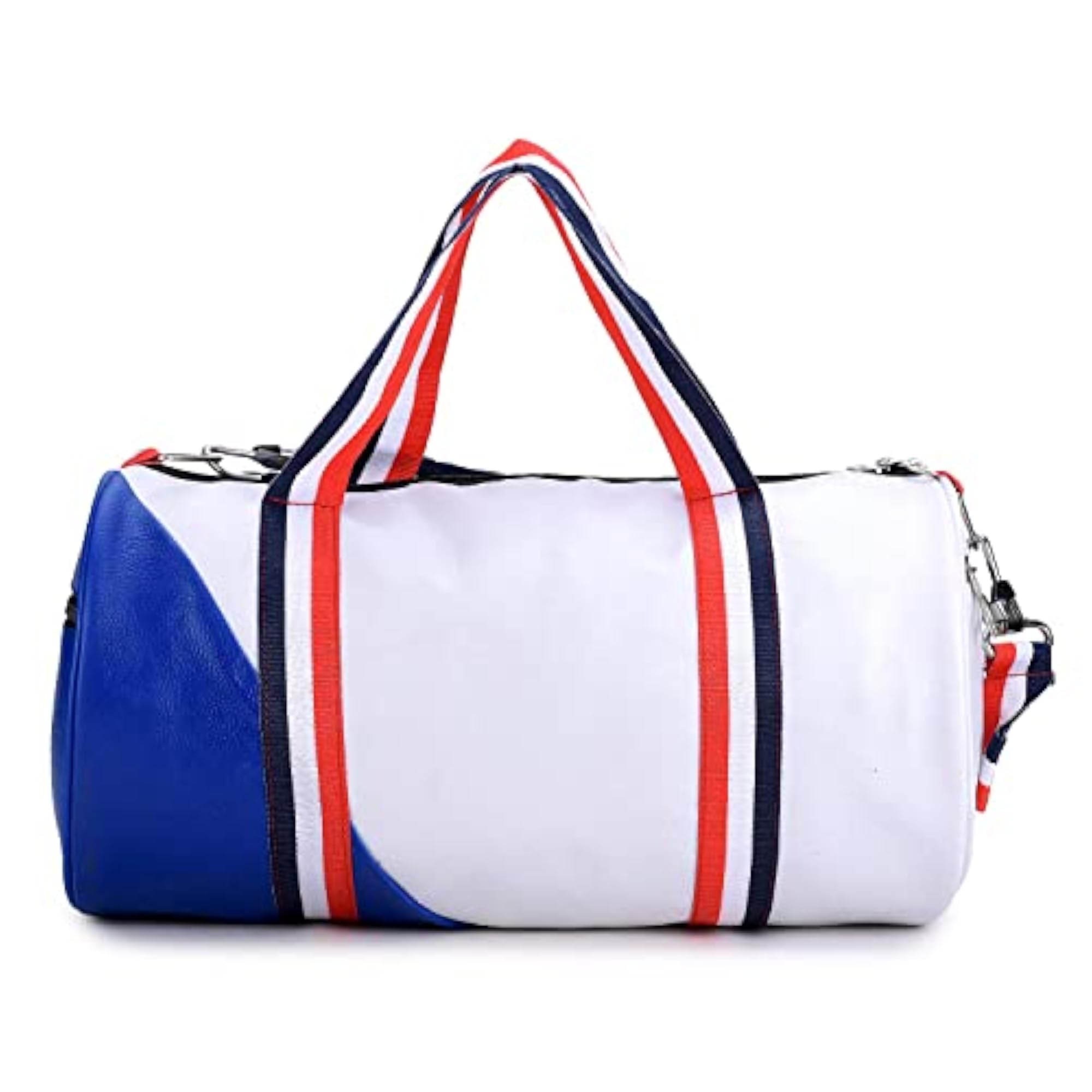 20-25L Blue & White Gym Bag Combo with Shaker Bottle