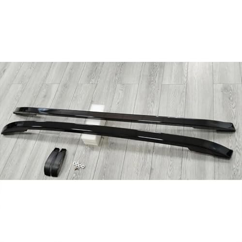 Barras de techo de aluminio negro para rieles de Ford Ranger T9 2023-2024 6