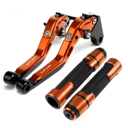 Kit levier frein embrayage et poignées moto Yamaha MT-07 anti-fatigue