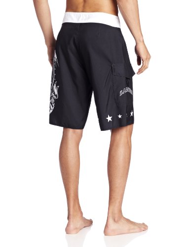 Sons of Anarchy Men's Skull Logo Boardshort2