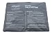 ObboMed MV-5470 Gel pack Chaud & Froid Re-congelable, Micro-ondable, Poche Douce pour Partie du Corps Large; Gris - 40 x 30 cm - 1 Piece