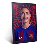 Displate Metal Poster Barça Aitana Bonmatí Magnetic Mount M