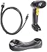Zebra/Motorola Symbol DS6878-SR 2D Wireless Bluetooth Barcode Scanner, Includes Cradle and USB Cord (Renewed)