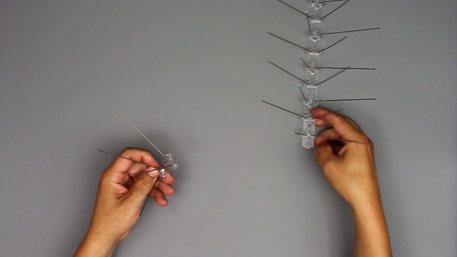 Dissuasori Plurispillo in Acciaio Inox 80 Spilli Volatili Uccelli