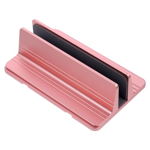 Soporte Vertical de Aluminio para Laptop Color Rosa miniatura 1