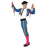 ATOSA disfraz torero azul hombre adulto M
