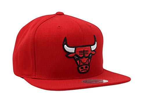 Mitchell & Ness Chicago Bulls Team Ground Snapback Adjustable Cap #TOP2