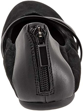 Softwalk Women's Sierra Ballet Flat, Black Suede, 10.0 M US | Image 5