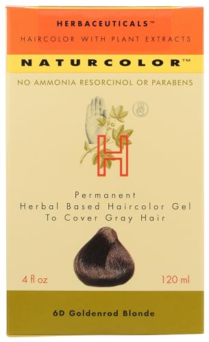 naturcolor Haircolor - Goldenrod Hair Dye, 4 Fl Oz (6D)