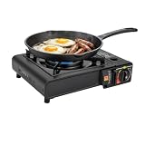 Campingkocher, Outdoor Barbecue Grill mit Auffangschale & Topfständer