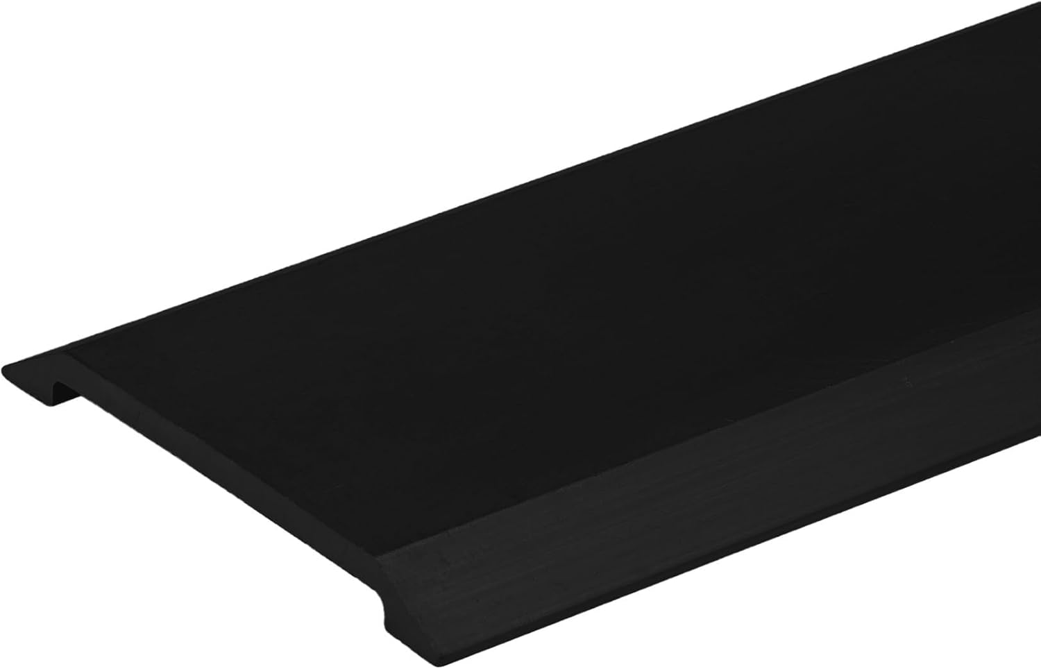 2 1/2" Wide Flat Aluminum Threshold 1/4" High Made in USA by Randall Part Number A-70-M (3 FT Long Black)