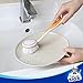 MR.SIGA Round Dish Brush, Size: Dia 5.5 x 25cm - Pack of 3