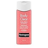Neutrogena Body Clear Acne Body Wash - Maximum Strength Salicylic Acid, Vitamin C - Oil Free - Pink Grapefruit Scent - 250ml