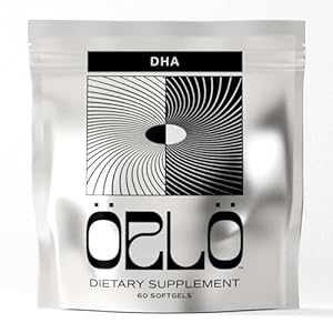 Orlo DHA – Vegan DHA Omega 3 Supplement – Triple Strength Omega3s – Plant Based DHA & EPA Fatty Acids Algae Omega-3 Oil – Sustainable Krill or Fish Oil Alternative (60 Mini Softgels)