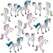 Fun Express Unicorns, 12 Plastic Unicorn Horses