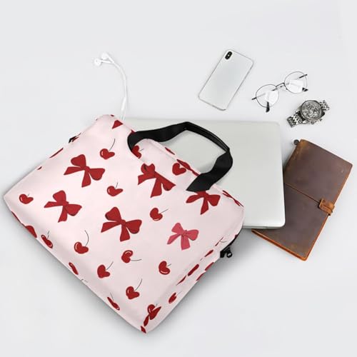 Funda para Laptop 15.6 pulgadas con Asa y Correa Roja miniatura 7
