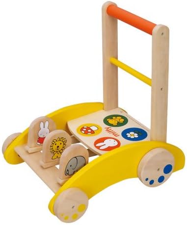Amazon ミッフィーカタカタウォーカー 手押し車 プルトイ おもちゃ