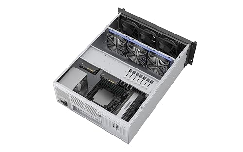Image of Rosewill 4U Rackmount Server Chassis | Supports up to 2 x 3.5 HDD & 4 x 2.5 SSD | E-ATX & SSI-EEB Compatible | 360mm AIO Support | 3X 120mm PWM Fans | USB 3.2 Type-C | RSV-L4620