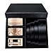Cinturón de piel Barry.Wang para hombre con 3 hebillas automáticas, de trinquete,...
