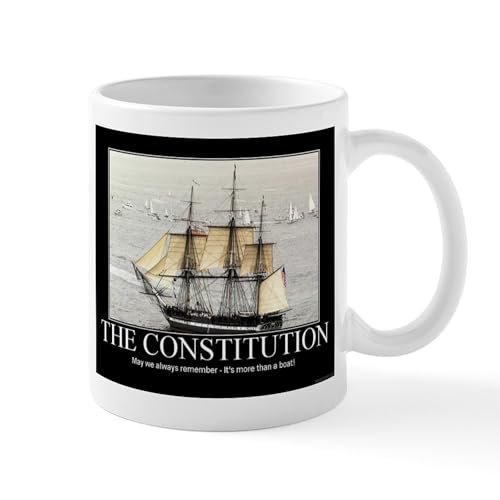 Taza de cerámica CafePress 11 oz blanca miniatura 1